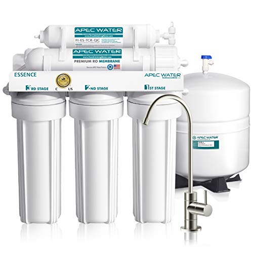 APEC Water Systems ROES-50 에센스 시리즈 최상위 5단계 인증 초안전 역삼투 식수 필터 시스템