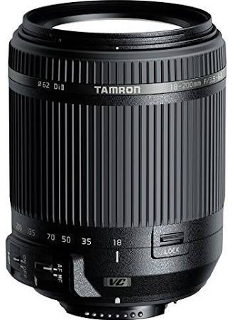 Tamron Nikon APS-C 디지털 SLR 용 AF 18-200mm F / 3.5-6.3 Di-II VC 올인원 줌