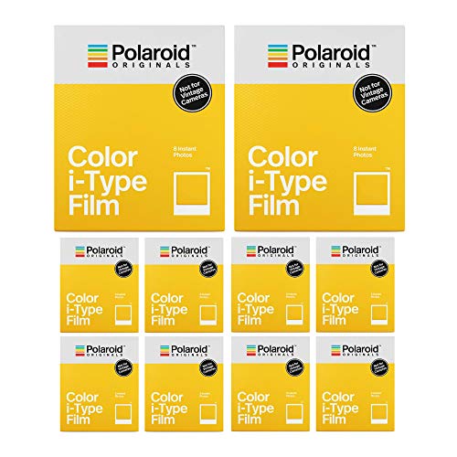 Polaroid Originals i-Type 카메라용 표준 컬러 인스턴트 필름(80 노출)(4XX10)