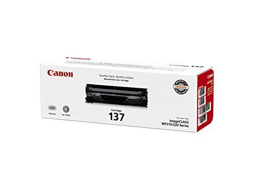 Canon 137 토너 카트리지 - 블랙 - 소매 포장 2팩