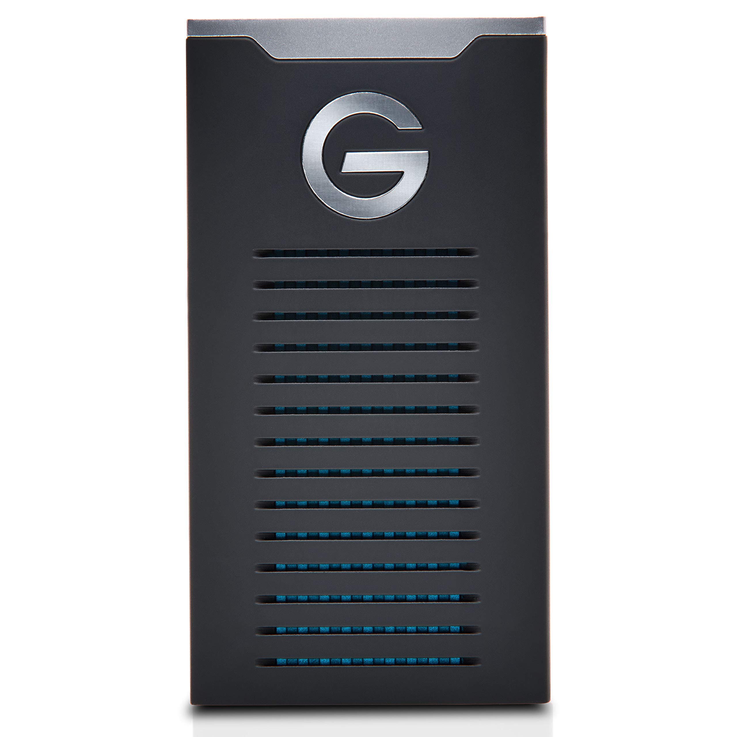 G-Technology 2TB G-DRIVE 모바일 SSD 내구성이 뛰어난 휴대용 외장 스토리지 - USB-C(USB 3.1 Gen 2) - 0G06054