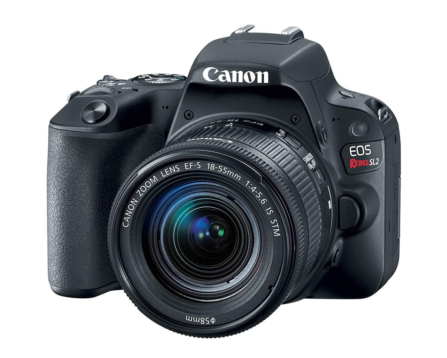 Canon EOS Rebel SL2 DSLR 카메라 (EF-S 18-55mm STM 렌즈 포함)-WiFi 지원