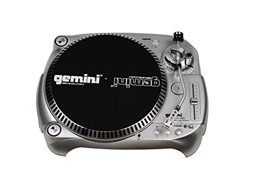 Gemini TT-1100USB 프로페셔널 오디오 매뉴얼 벨트 드라이브 클래식 USB 연결 조정 가...