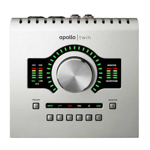 Universal Audio 실시간 UAD DUO 처리 기능이 있는 Apollo Twin USB 고해상도 USB 인터페이스