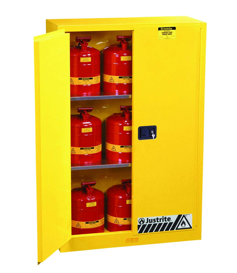 Justrite 894500 Sure-Grip EX Standard Safety Cabinet, 4...