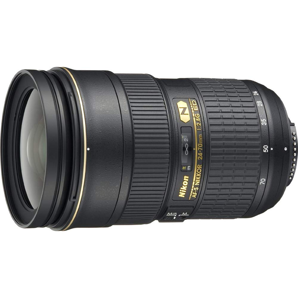 Nikon 24-70mm f / 2.8G ED Auto Focus-S Nikkor 광각 줌 렌즈 (리퍼브 제품 인증)