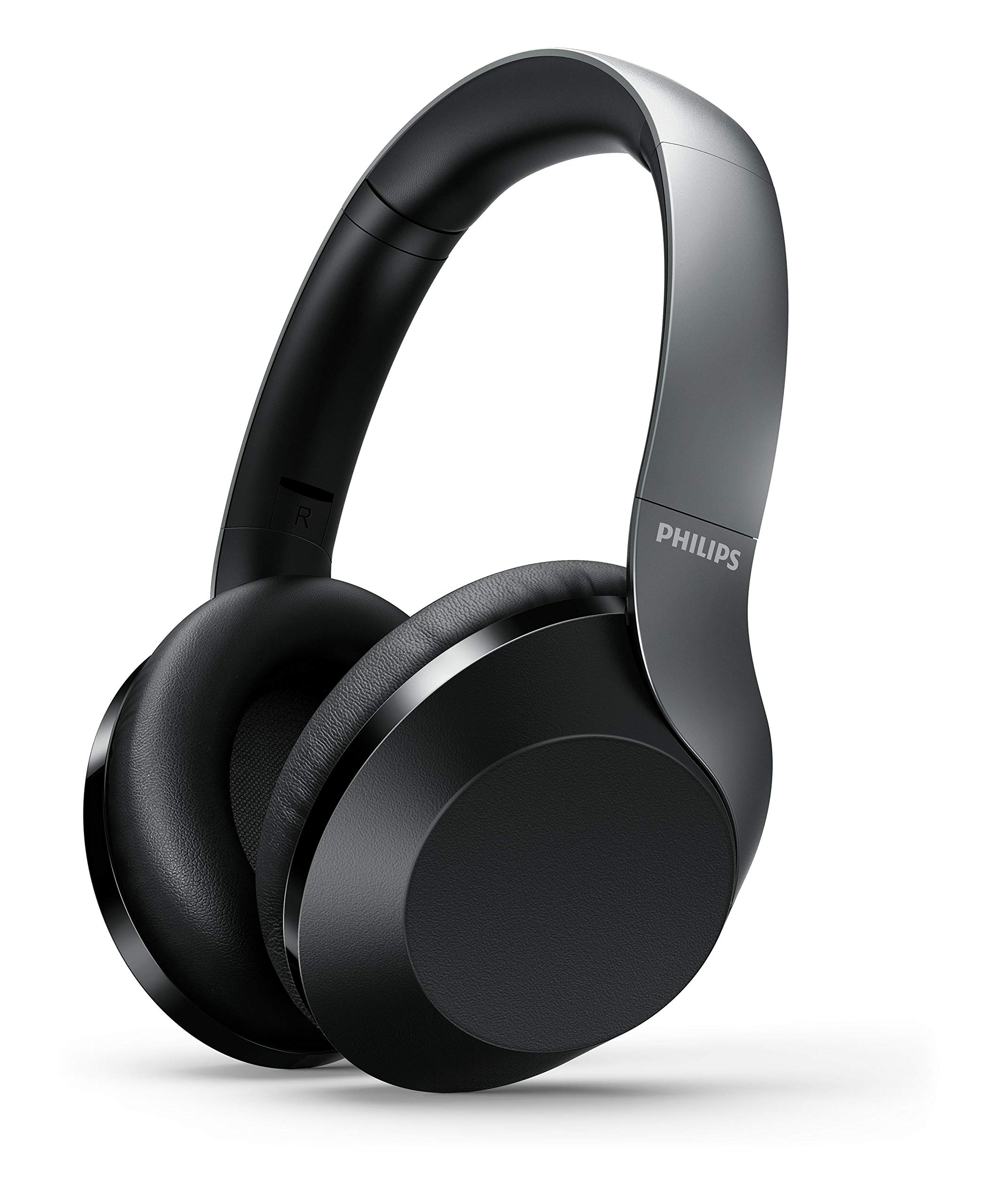 Philips Audio Performance TAPH805BK Bluetooth 5.0 Google 어시스턴트 탑재 액티브 노이즈 캔슬링 오버이어 헤드폰(블랙)