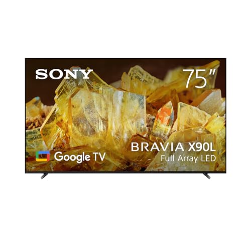 Sony 75 Inch 4K Ultra HD TV X90L Series: BRAVIA XR Full...