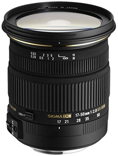 SIGMA Nikon 디지털 DSLR 카메라 용 17-50mm f / 2.8 EX DC OS HSM FLD 대형 조리개 표준 줌 렌즈