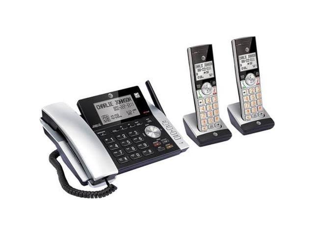 AT&T CL84215 DECT 6.0 확장형 무선 전화 시스템(디지털 응답 포함)...