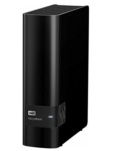 Western Digital WD-Easystore 4TB 외장 USB 3.0 하드 드라이브-블랙