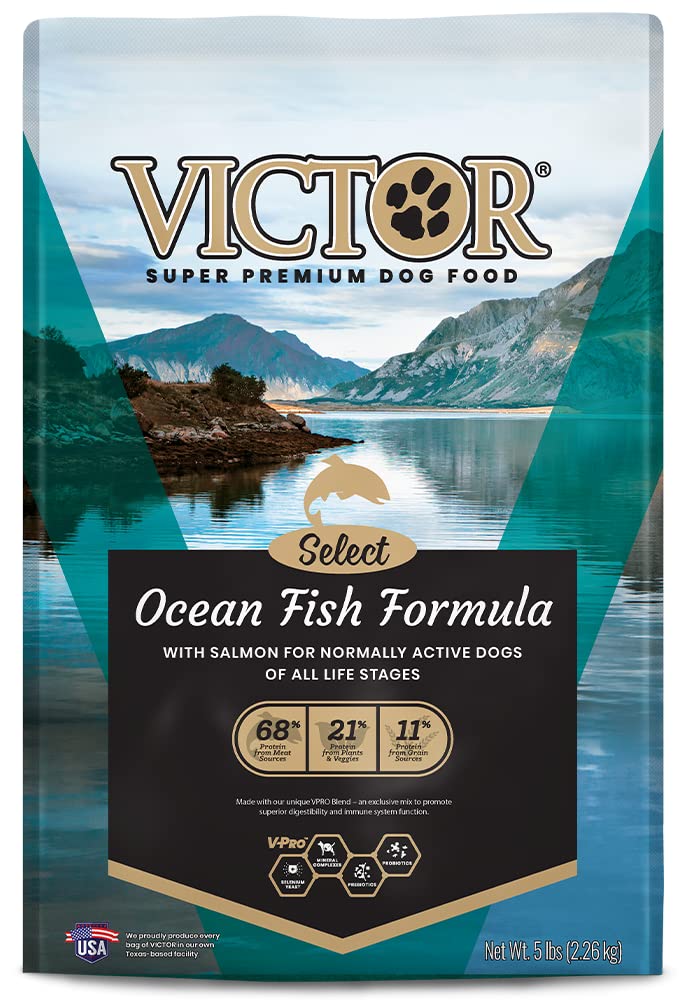Victor 슈퍼 프리미엄 반려견 사료 셀렉트 - Ocean Fish Formula