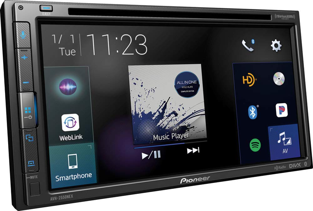 Pioneer AVH-2550NEX 터치 스크린 수신기