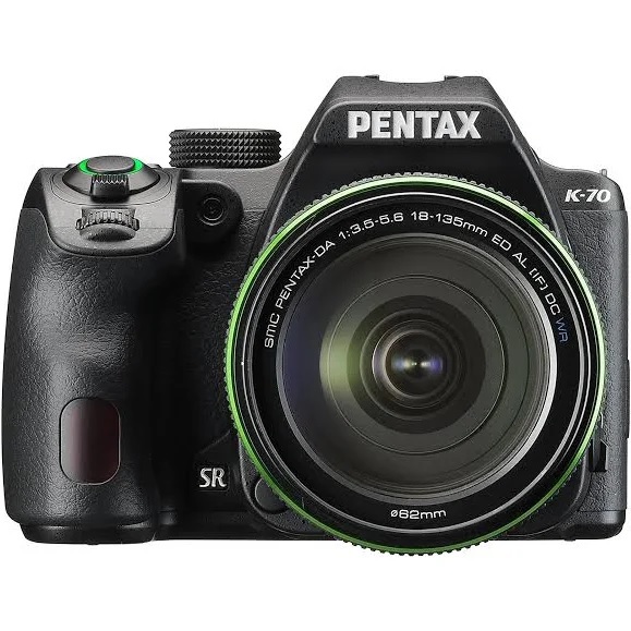 Pentax K-70 전천후 Wi-Fi 디지털 SLR 카메라 및 18-55mm AL WR 렌즈