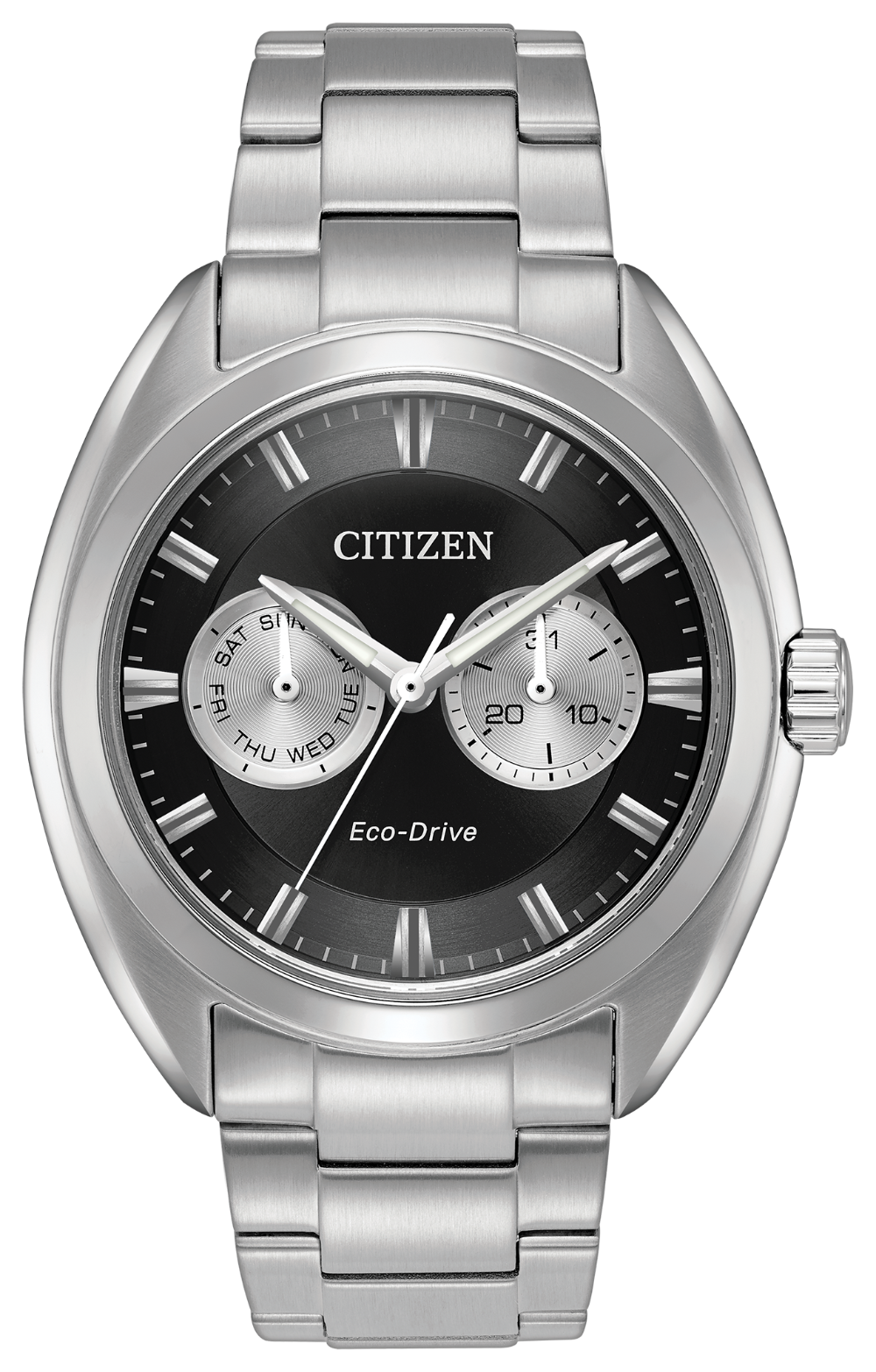 Citizen 씨티즌 에코 드라이브 Paradex 스테인리스 스틸 남성용 시계