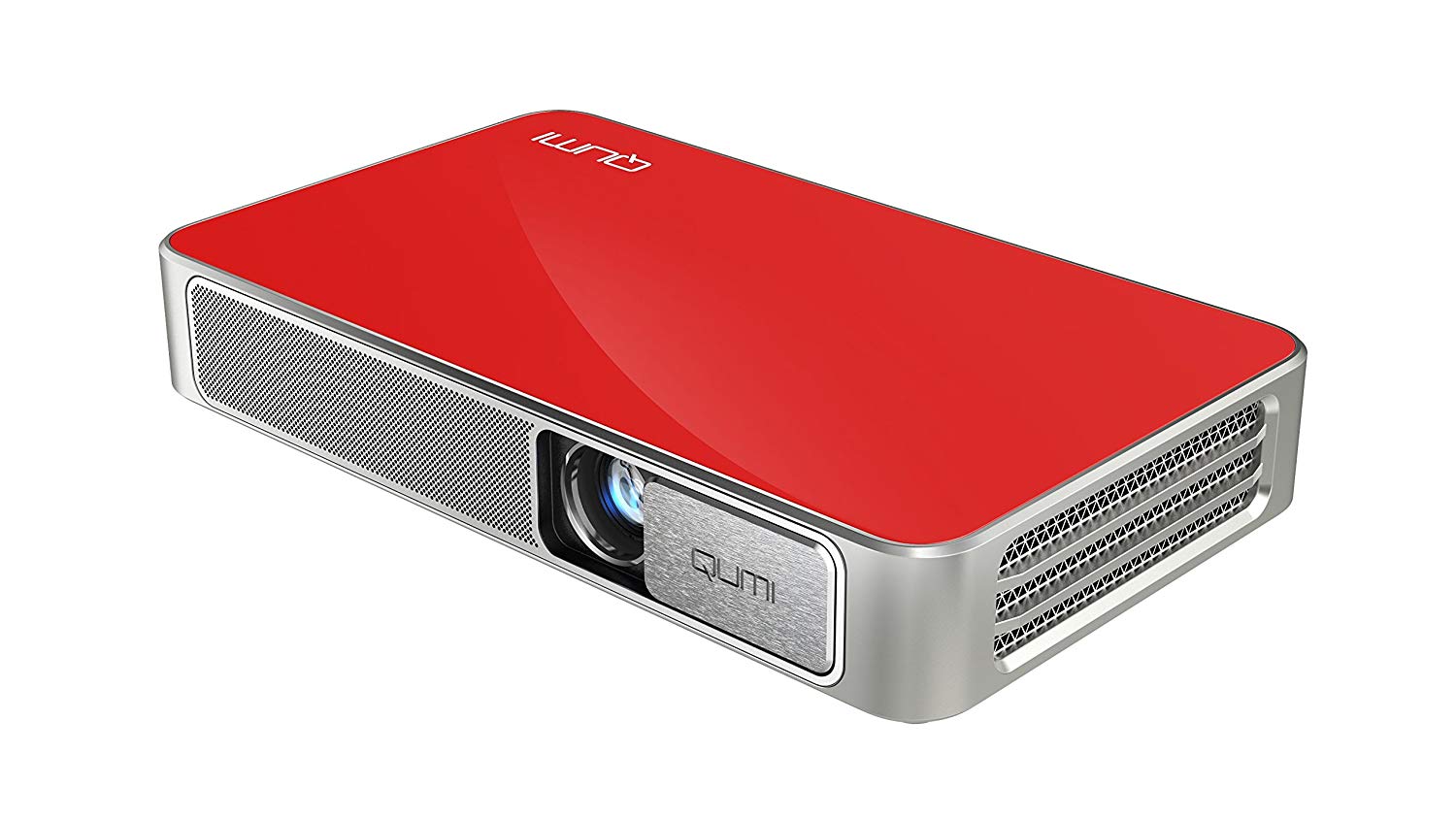 Vivitek Qumi Q3 Plus 500 Lumen Ultra HD 720p 포켓 DLP 프로젝터 (Wi-Fi Red Refurb 포함)