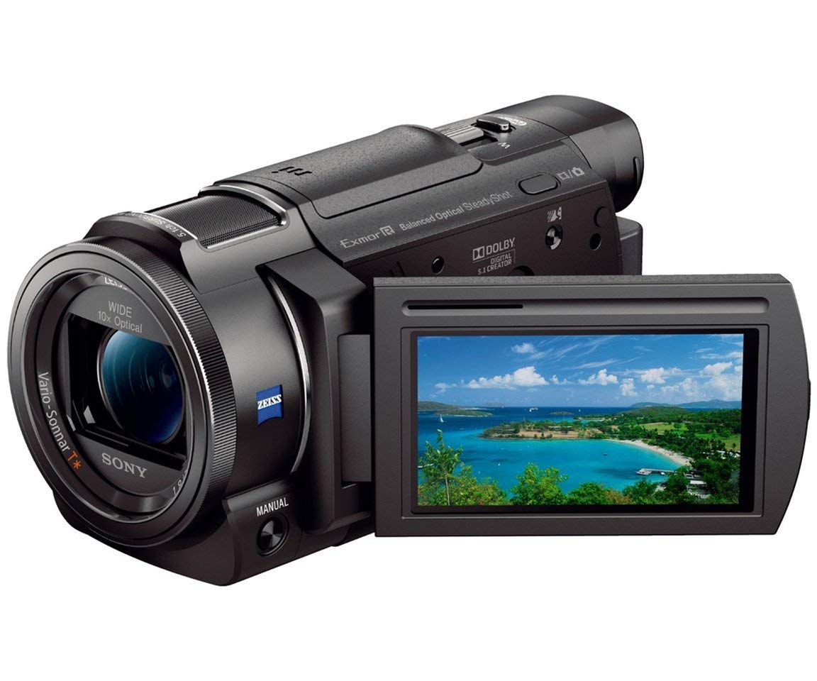 Sony 소니 핸디캠 FDR-AX33 18.9메가픽셀 울트라 HD 캠코더 - 4K - 블랙