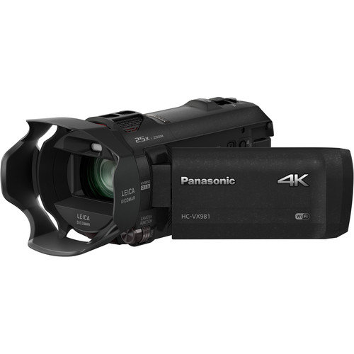 Panasonic HC-VX981 Wi-Fi 4K Ultra HD 비디오 카메라 캠코더