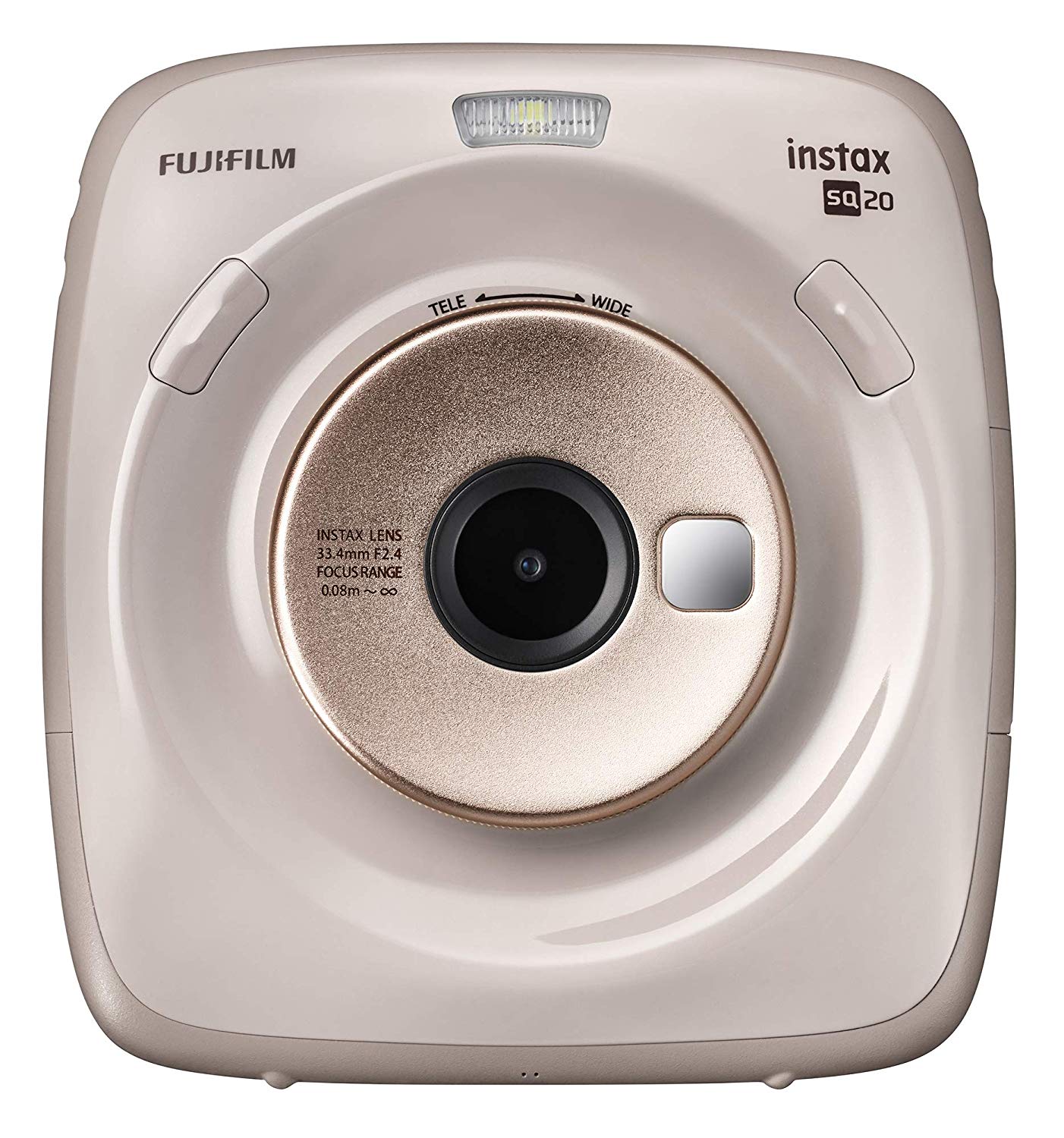 Fujifilm Instax Square SQ20 하이브리드 즉석 카메라 (베이지)
